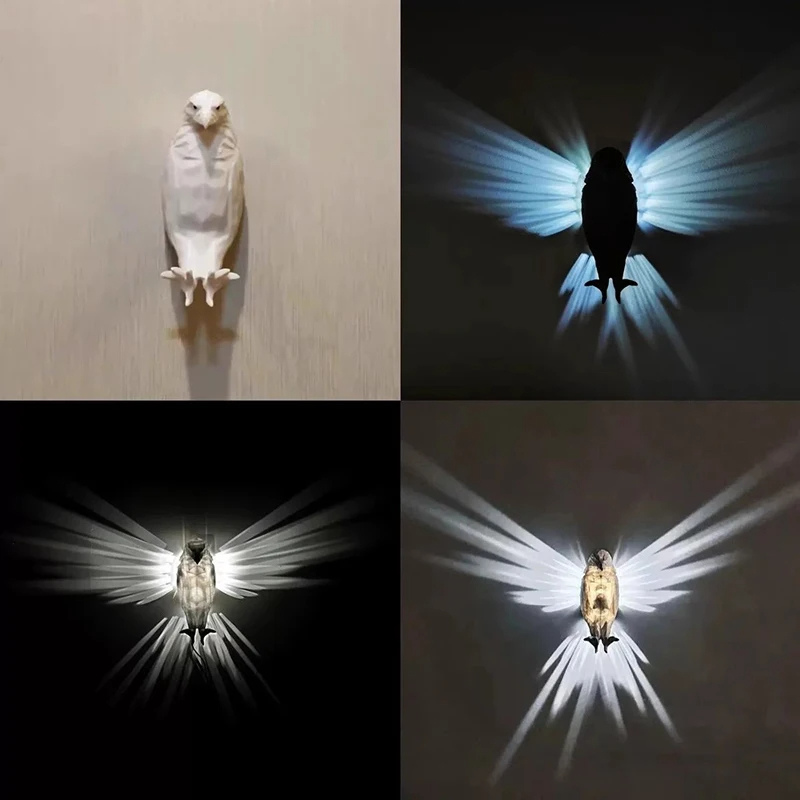 Eagle Wall Sconce — Sculptural LED Light