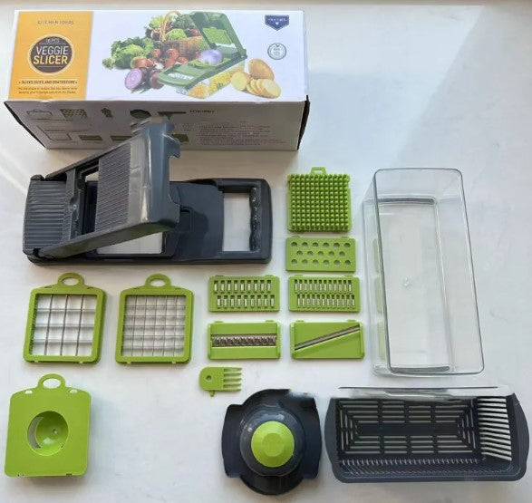 All-in-One Vegetable Chopper with Storage Container