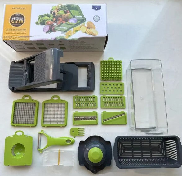 All-in-One Vegetable Chopper with Storage Container