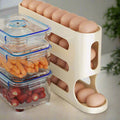 4-Tier Refrigerator Egg Storage Dispenser
