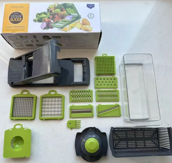 All-in-One Vegetable Chopper with Storage Container