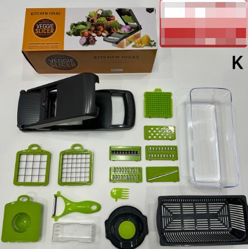 All-in-One Vegetable Chopper with Storage Container